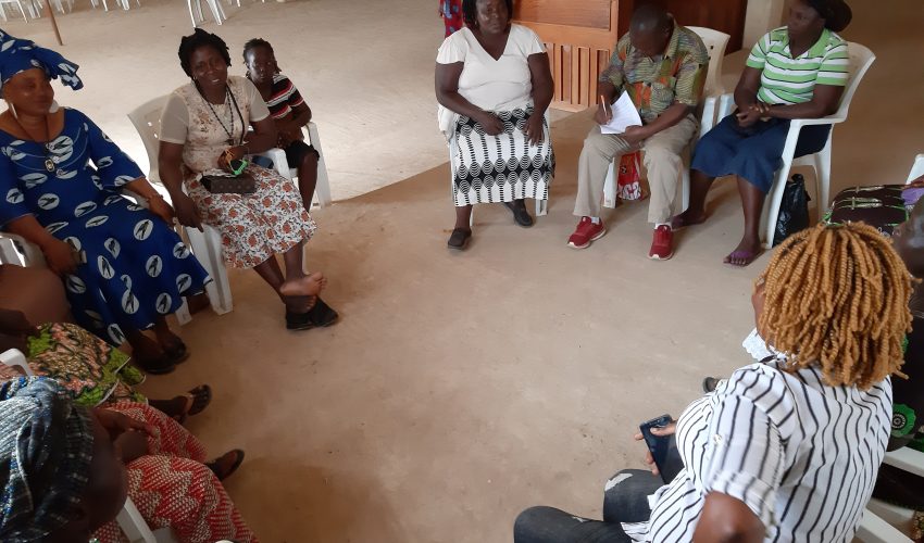 Women only Focus Group during a multi-stakeholder dialogue;
